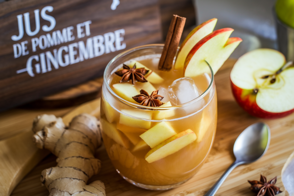 Jus de Pomme et Gingembre